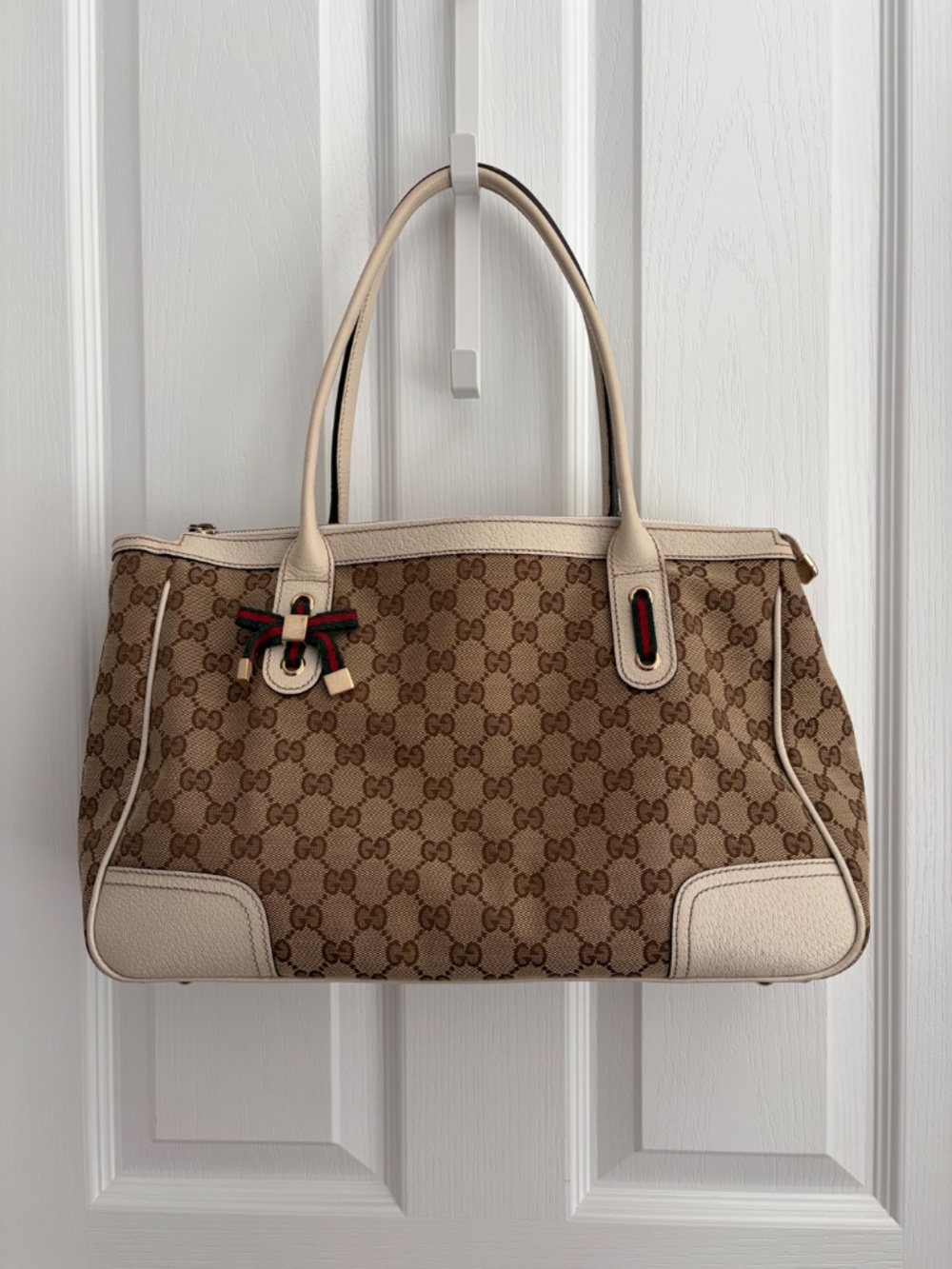 Gucci Princy GG Canvas Tote Bag